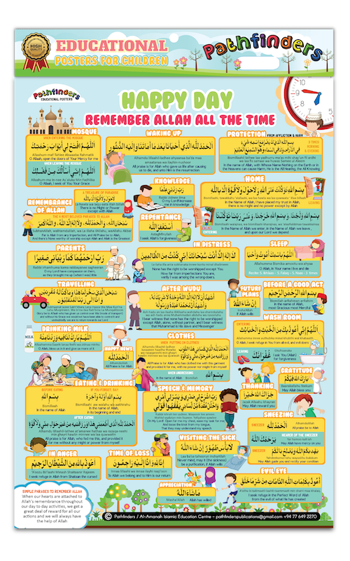 Daily Supplications Poster