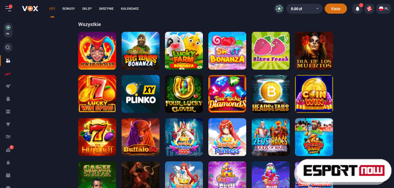 VOX Casino — przewodnik po ofertach, grach i promocjach